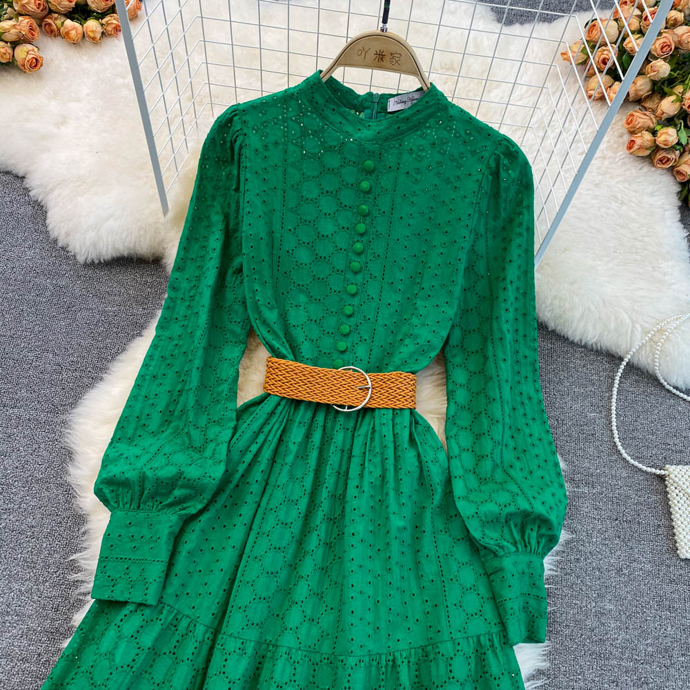 Long Dress Sleeve Ladies Party Dress