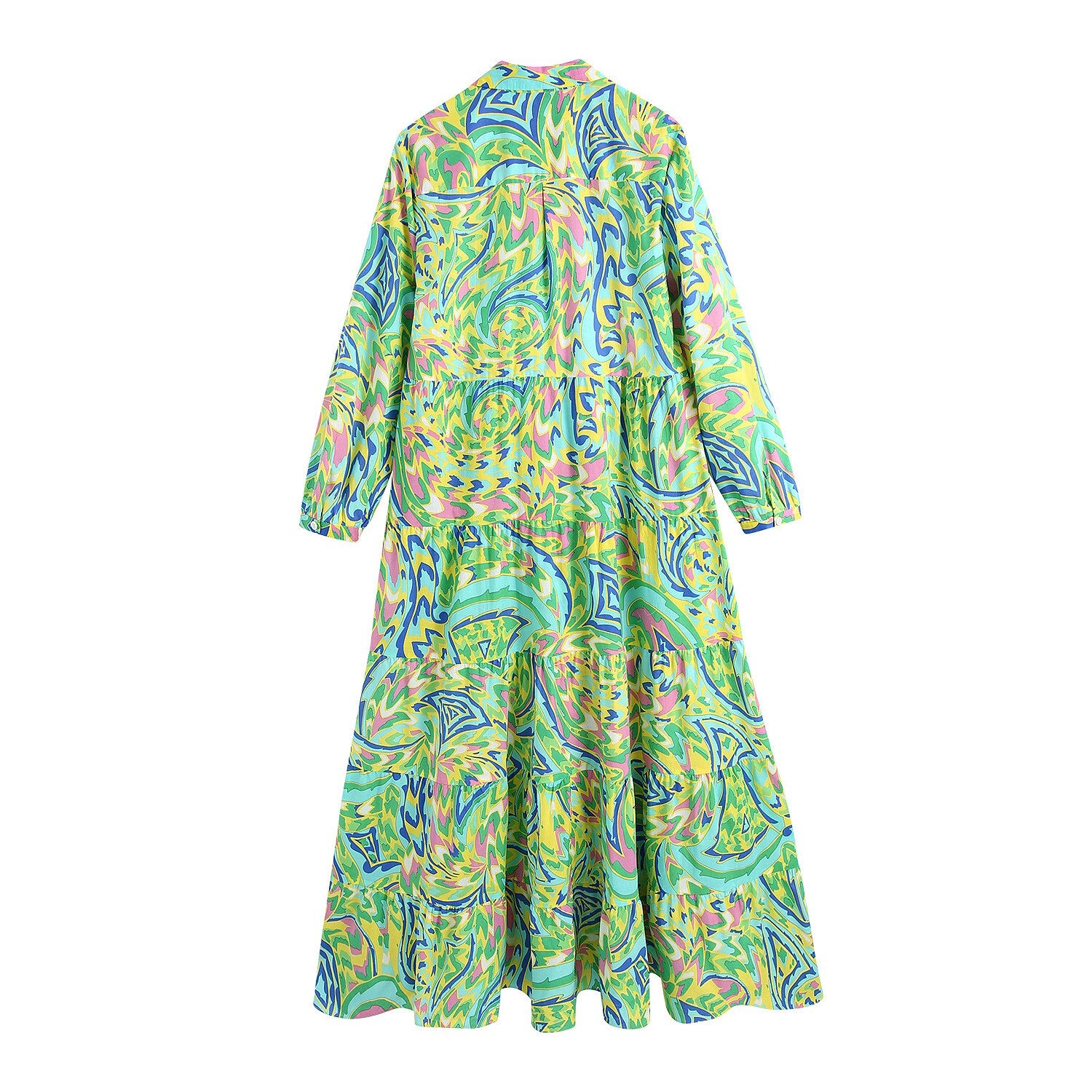 Foridol Paisley Print Shirt Dress