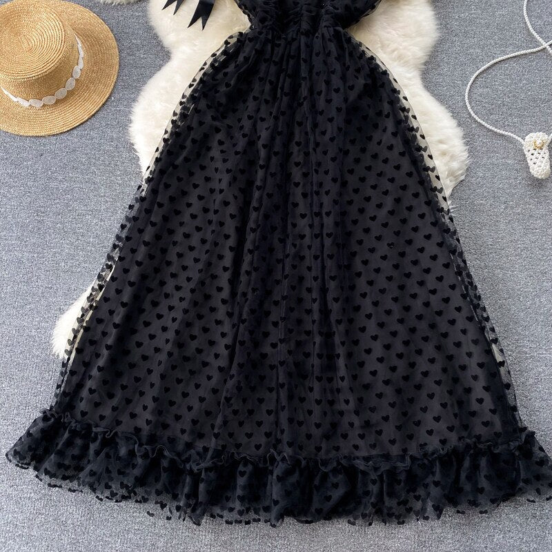 Elegant Black Long Dress