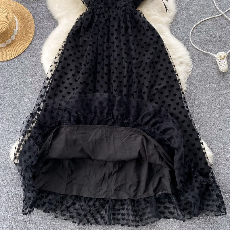 Elegant Black Long Dress