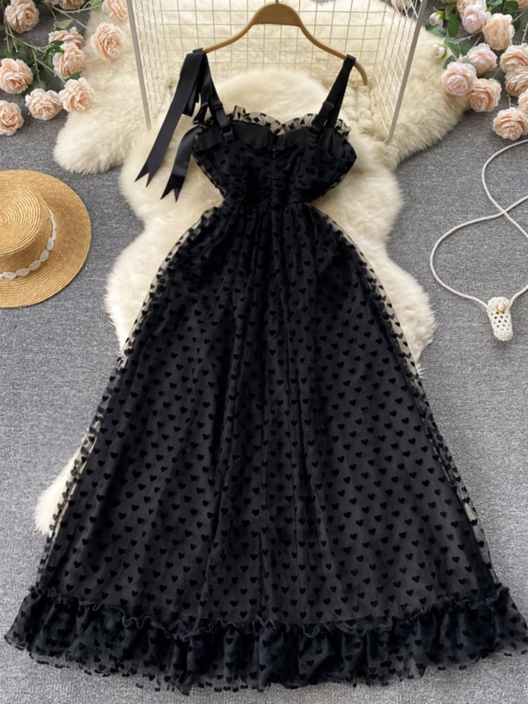 Elegant Black Long Dress