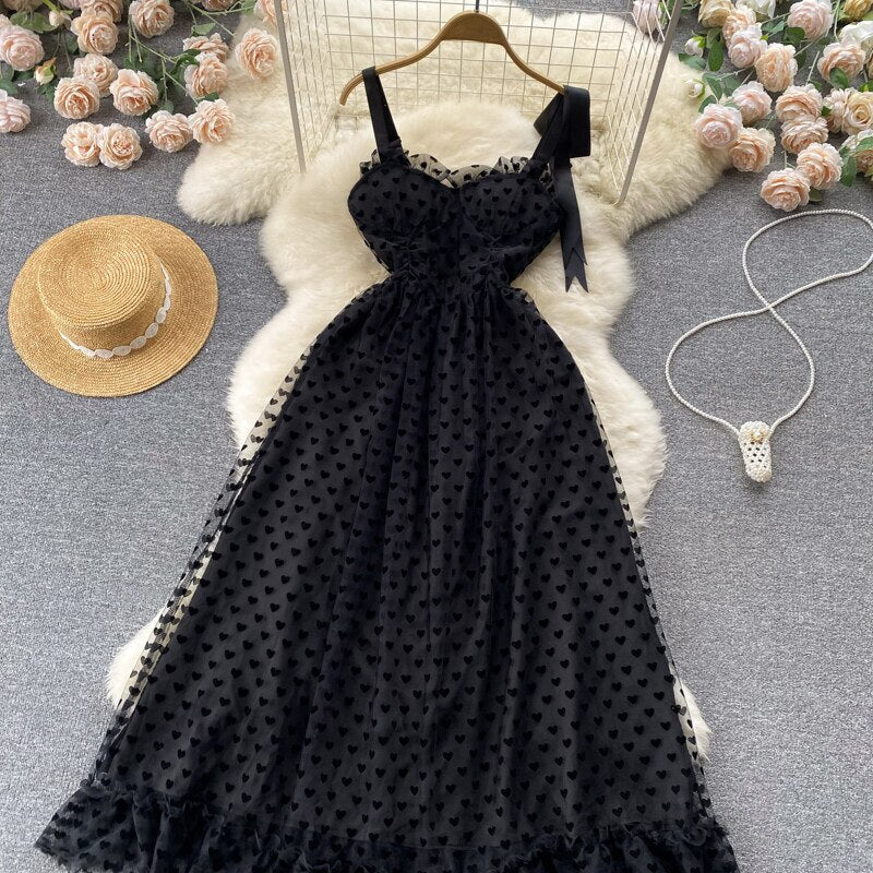 Elegant Black Long Dress