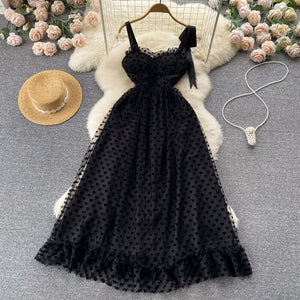 Elegant Black Long Dress