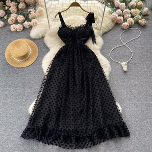 Elegant Black Long Dress