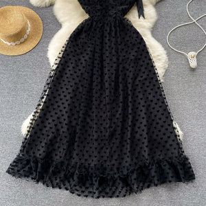 Elegant Black Long Dress