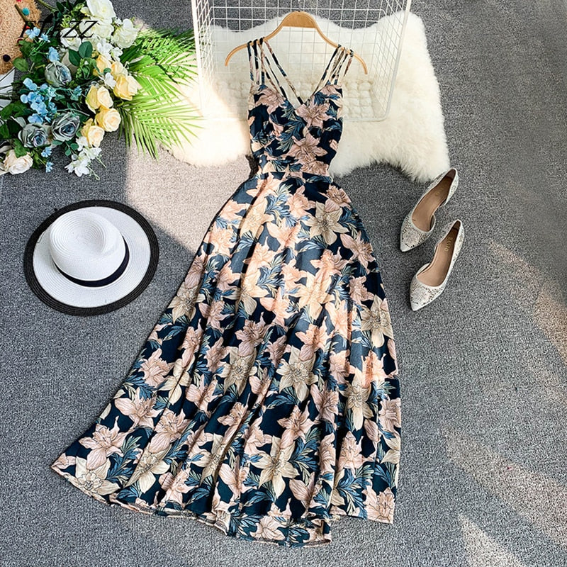 Women Floral Print Dress