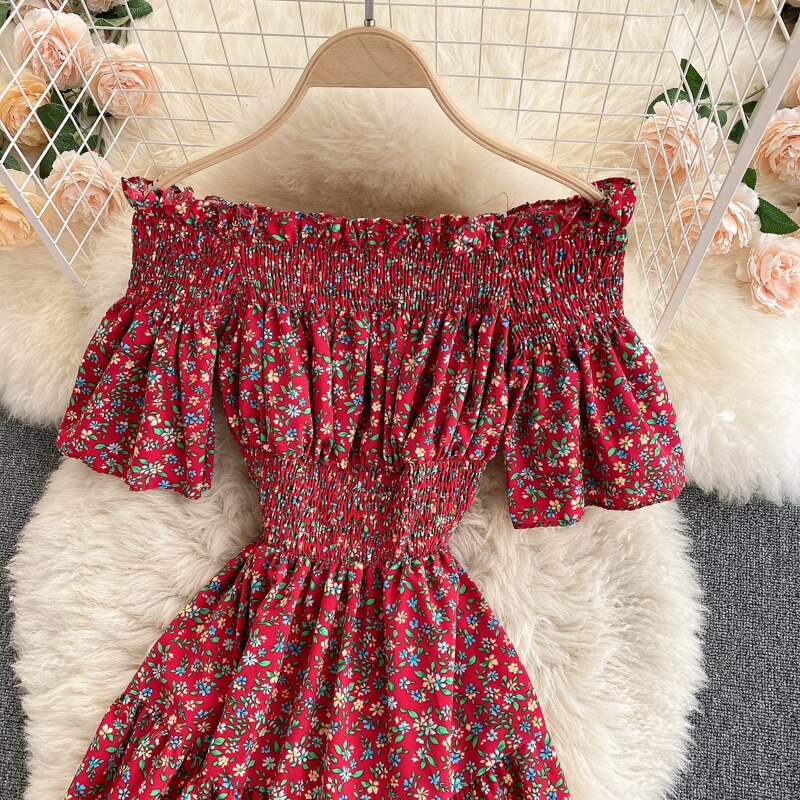 Boho Vintage off shoulder